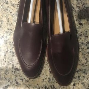 Burgundy Everlane Loafers
